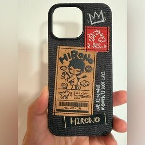 Popmart Hirono Denim iPhone16 promax Case